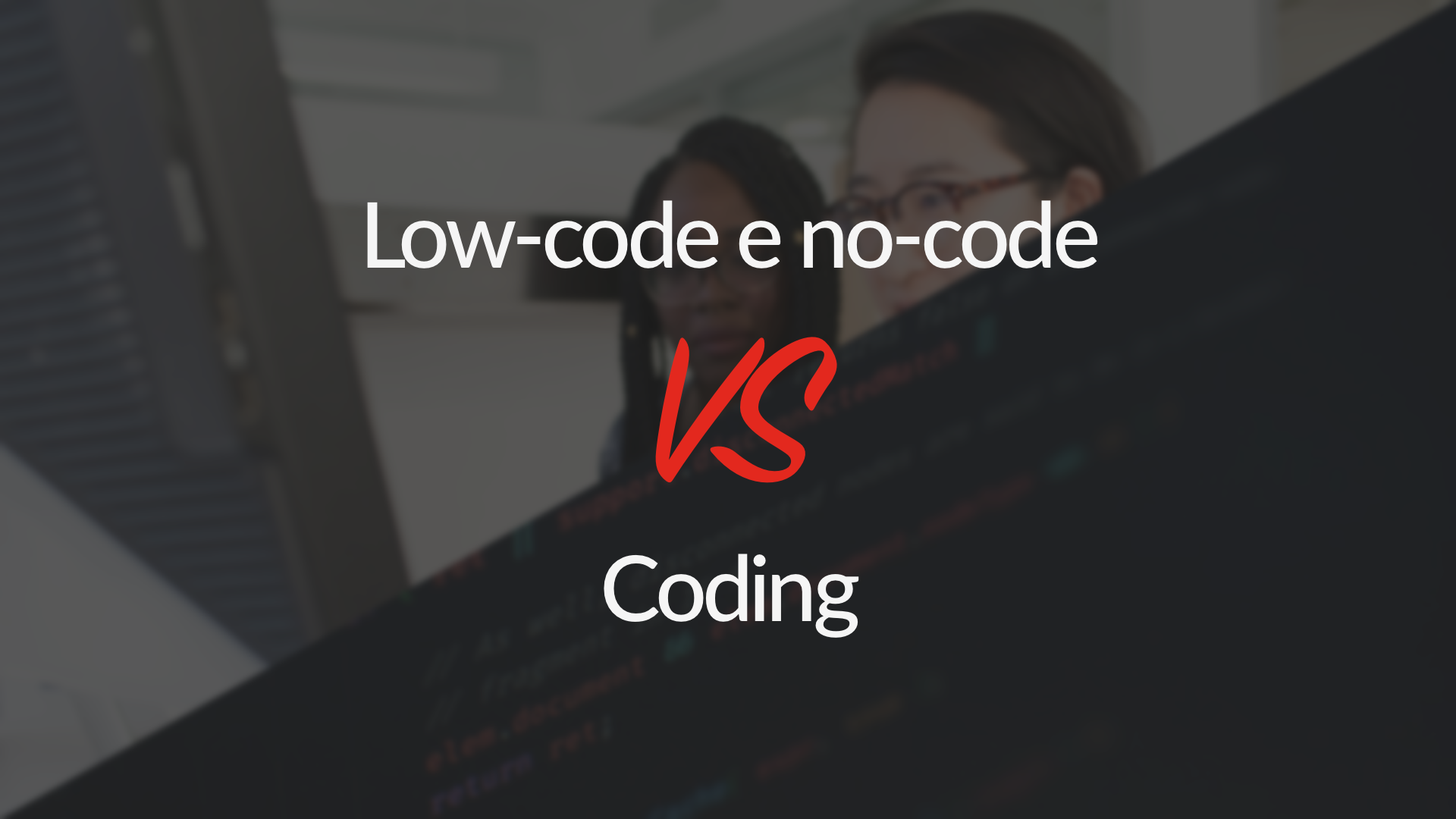 Cover and graphic representation of Low-Code and No-Code development