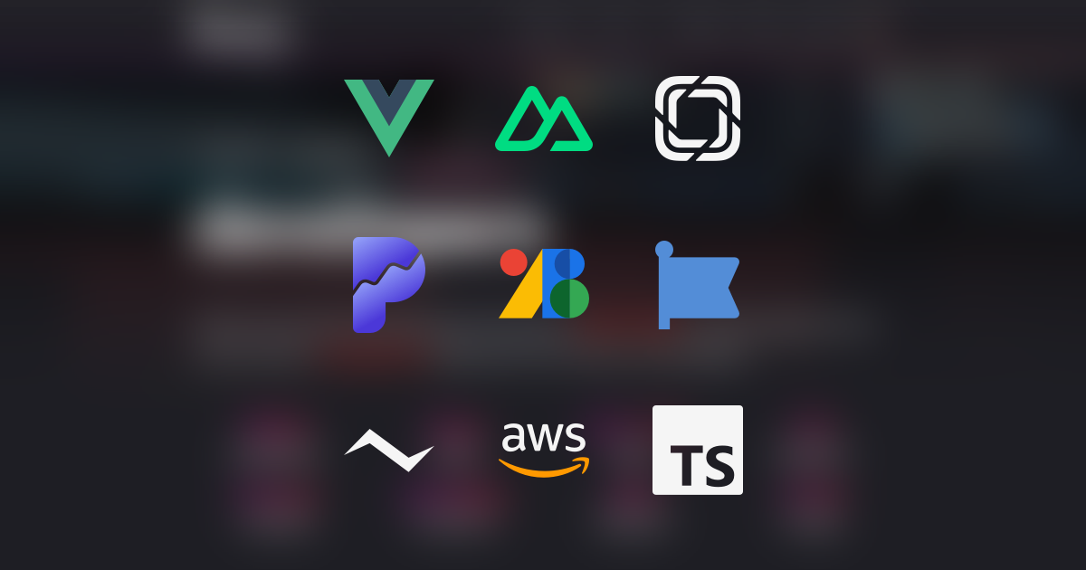 Technology logos used for the volcanicminds.com website