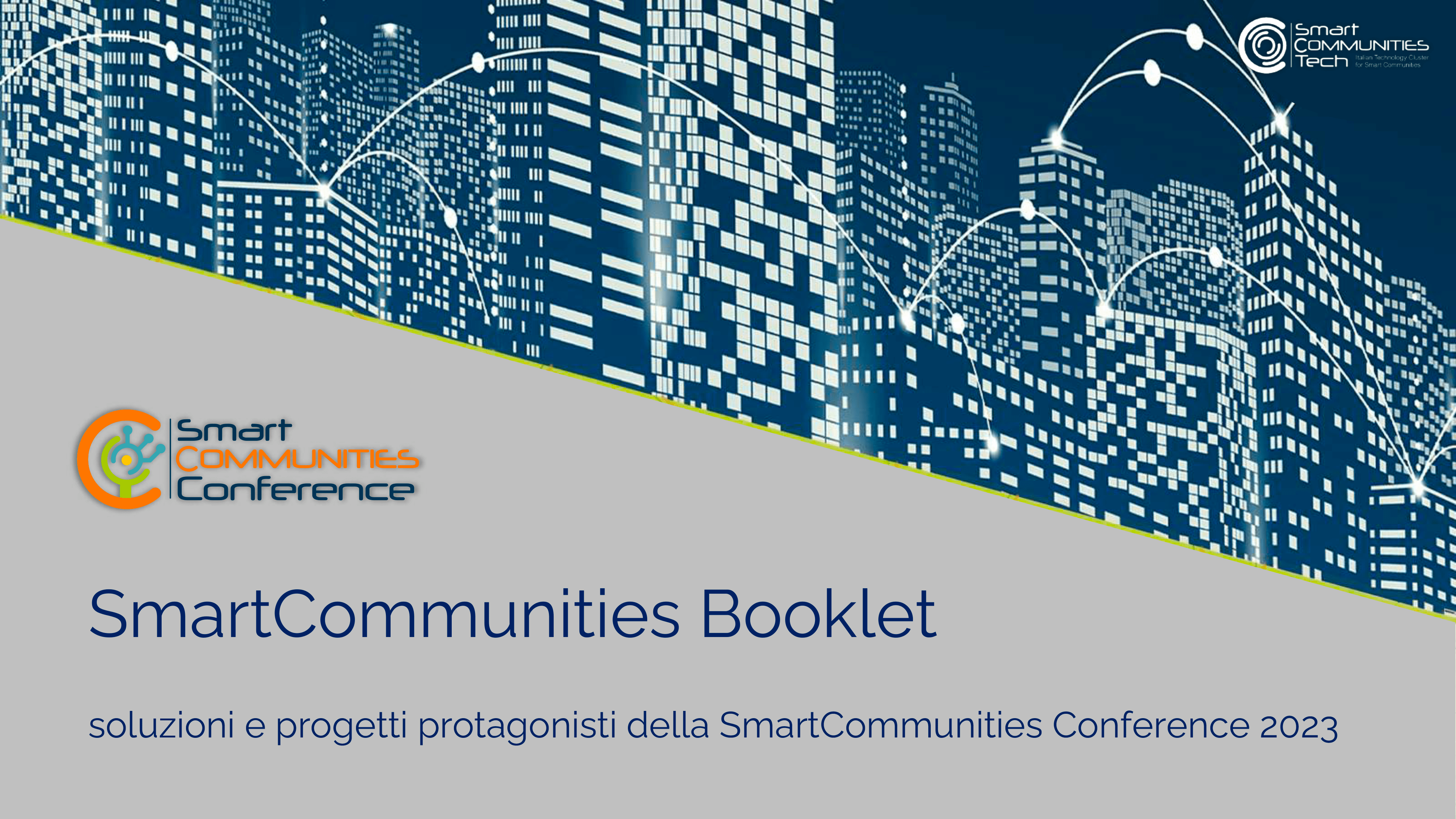 Volcanic Minds featured page in the official Smart Communities Tech booklet, catalog of innovative companies